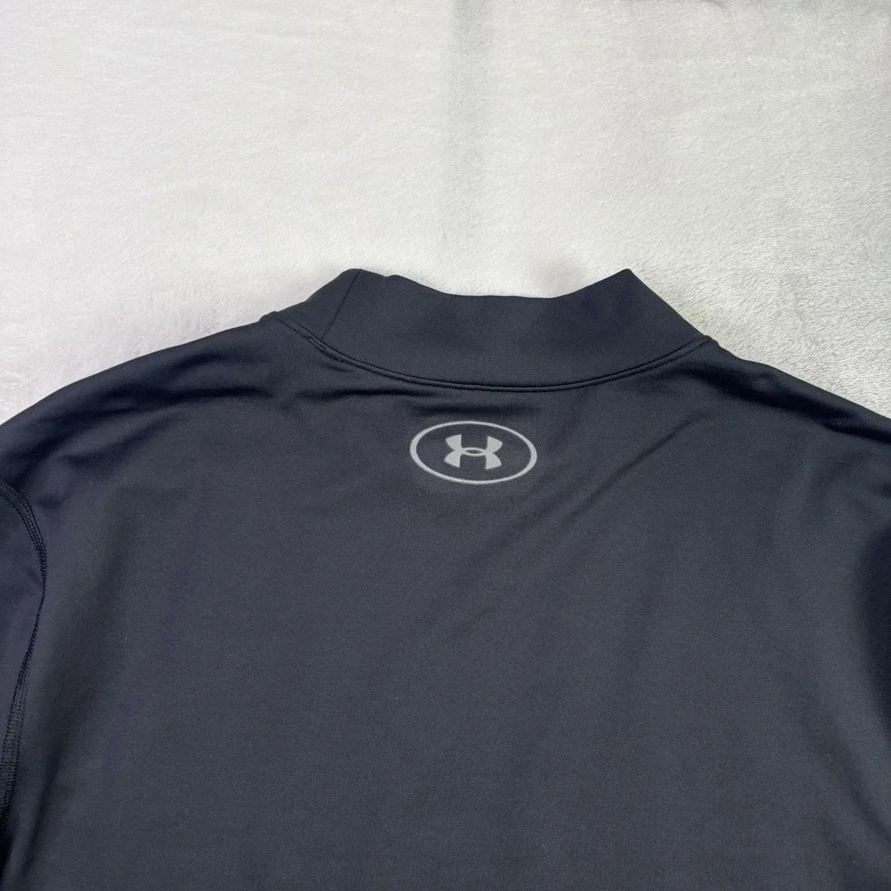 Under Armour ColdGear Compression Black Long Sleeve Activewear Athletic Men's 2X